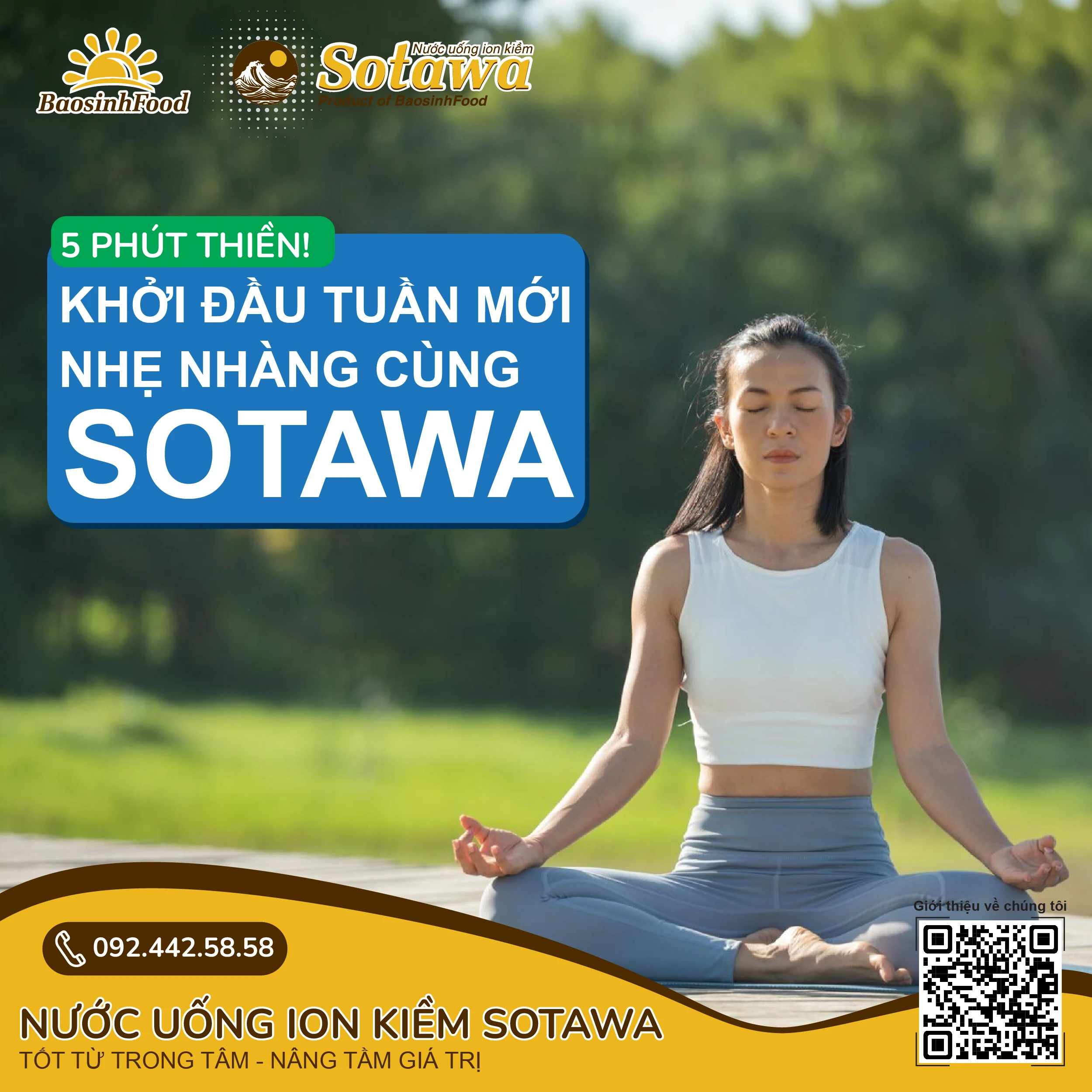 5 PHÚT THIỀN – KHỞI ĐẦU TUẦN MỚI NHẸ NHÀNG CÙNG SOTAWA